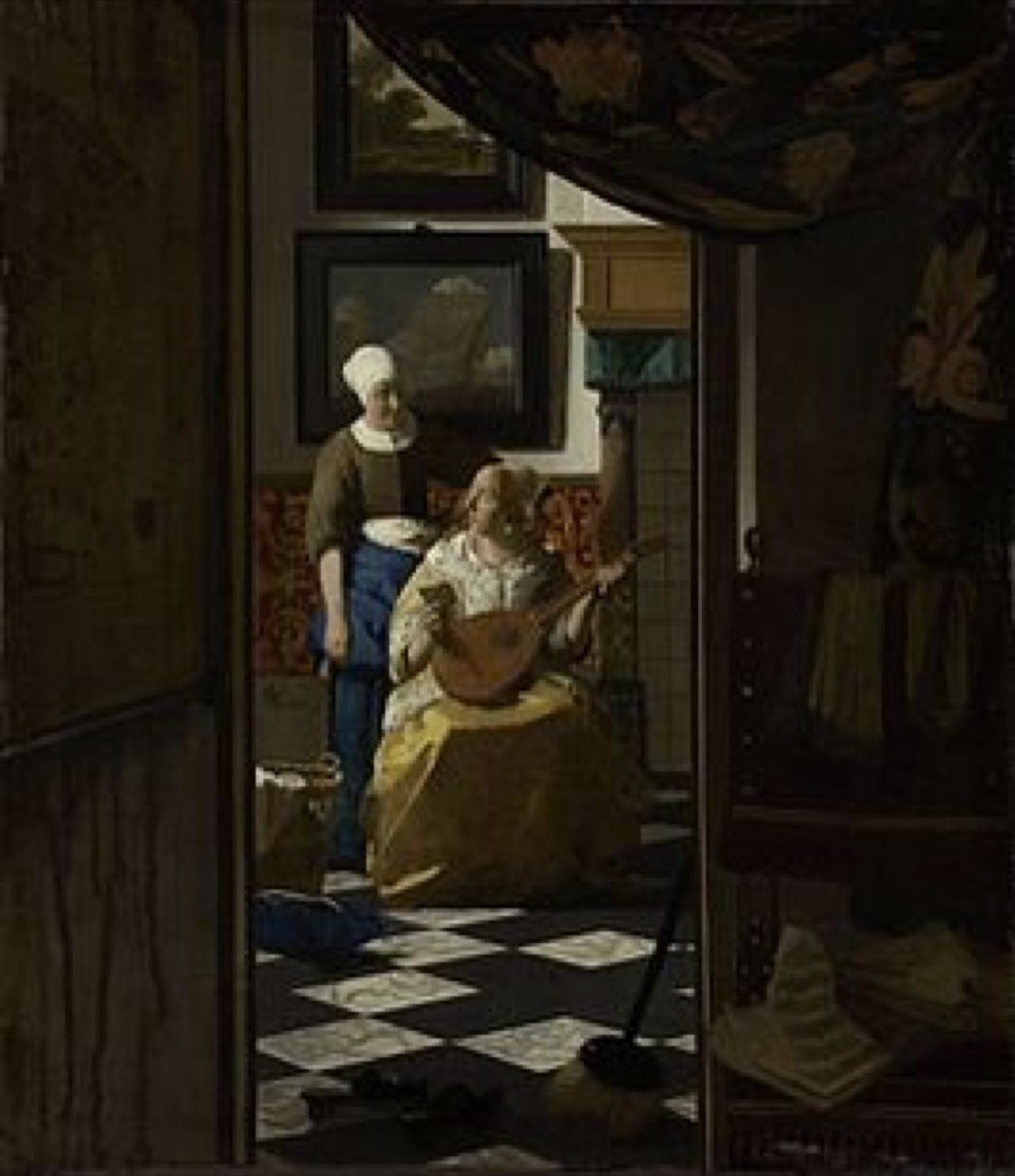 Behind my muse Vermeer: spicy symbolism behind his painting The Love Letter