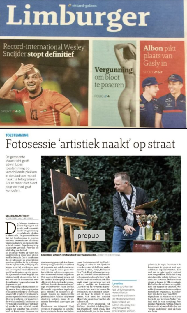 sensual in the city Maastricht Edwin IJpeij pre publication